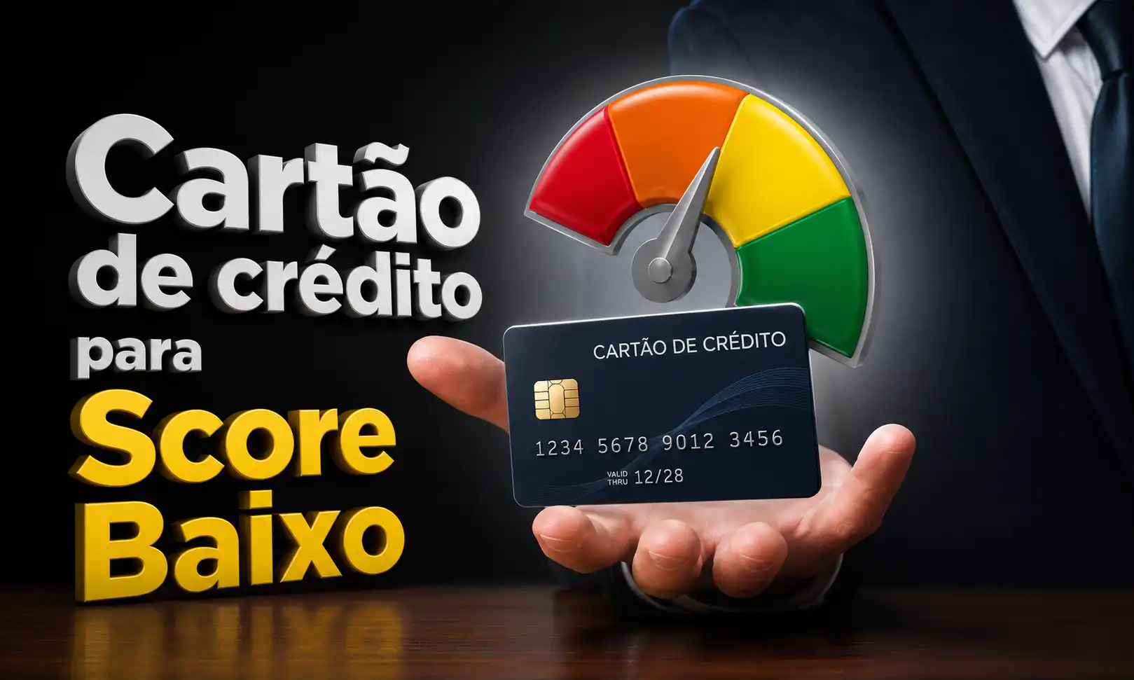 Cartão de crédito para Score Baixo
