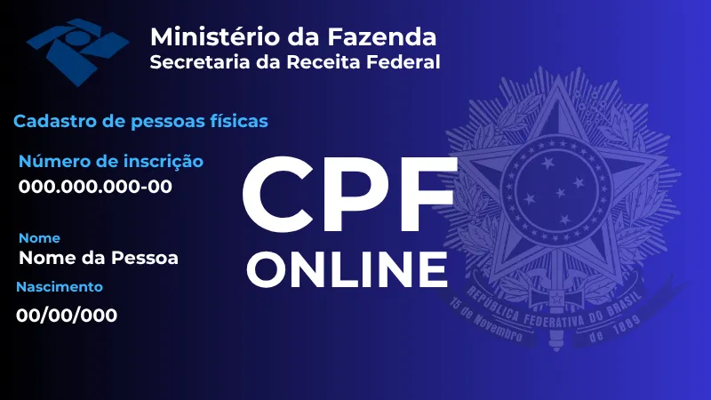 Como Solicitar o CPF Online
