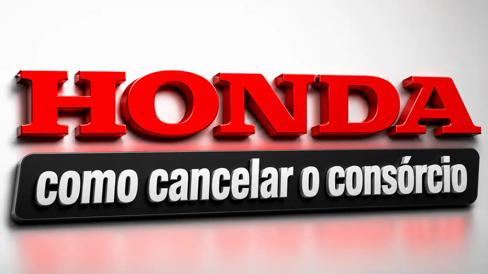 Como Cancelar o Consórcio Honda